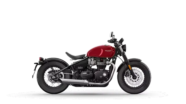 Triumph Bonneville Bobber Right Side View Triumph Bonneville Bobber Right Side View