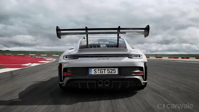Porsche 911 Rear View Porsche 911 Rear View