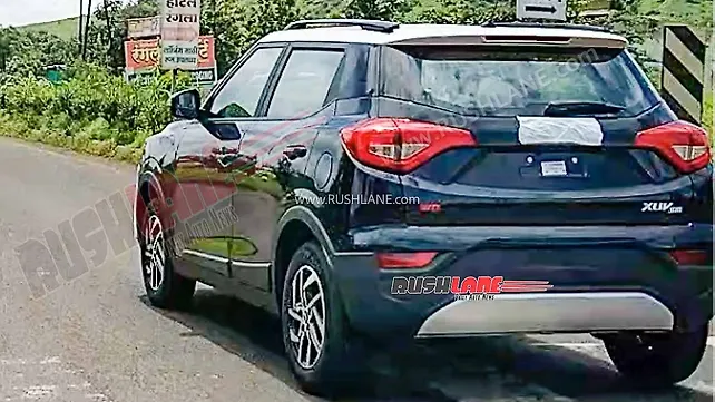 Mahindra XUV300 левый задний три четверти Mahindra XUV300 левый задний три четверти