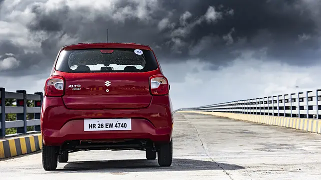 Maruti Suzuki Baleno Rear View Maruti Suzuki Baleno Rear View