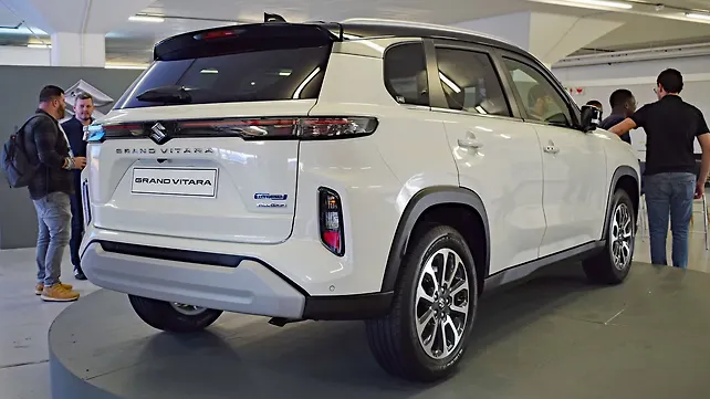 Maruti Suzuki Grand Vitara Rear View Maruti Suzuki Grand Vitara Rear View