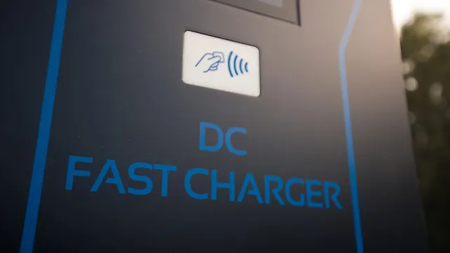 DC fast chargers are well suited for sites, where vehicles would be parked for less than an hour DC fast chargers are well suited for sites, where vehicles would be parked for less than an hour