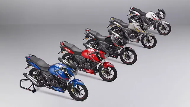 TVS Apache RTR 160 Right Front Three Quarter TVS Apache RTR 160 Right Front Three Quarter