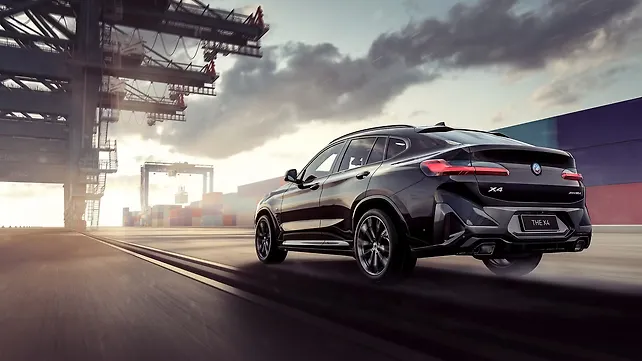 BMW X4 Left Rear Three Quarter BMW X4 Left Rear Three Quarter