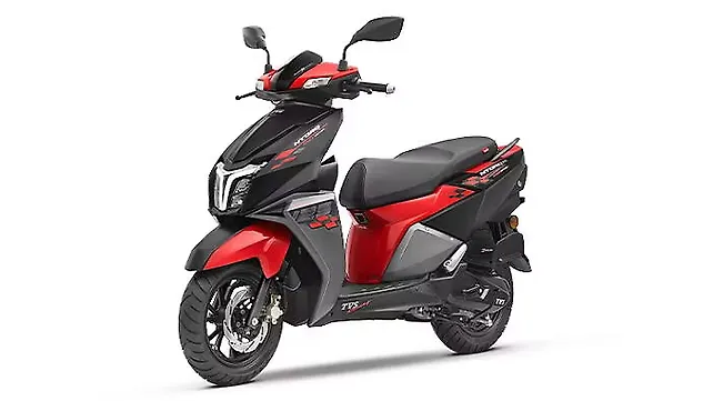 TVS Ntorq 125 Left Front Three Quarter TVS Ntorq 125 Left Front Three Quarter