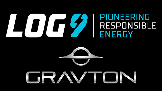 Log 9 and Gravton Logo