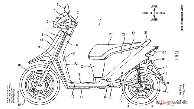 Honda Left Side View Honda Left Side View