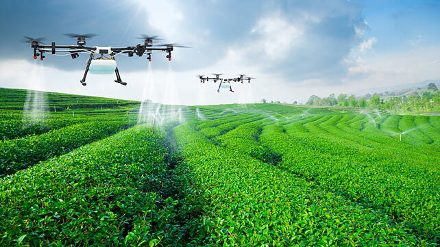 Drones in agriculture 
