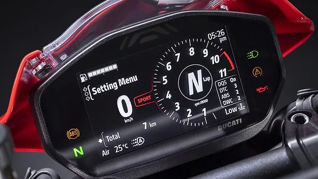 Ducati Monster BS6 TFT / Instrument Cluster