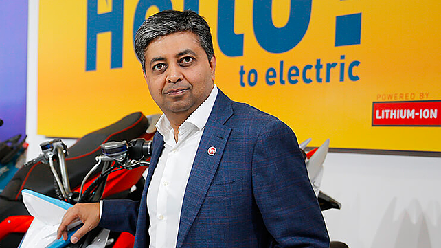 Hero Electric MD Naveen Munjal