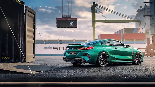 BMW M8 Right Rear Three Quarter BMW M8 Right Rear Three Quarter