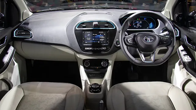 Tata Tiago EV Dashboard Tata Tiago EV Dashboard