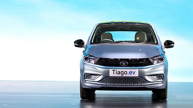 Tata Tiago EV Front View Tata Tiago EV Front View