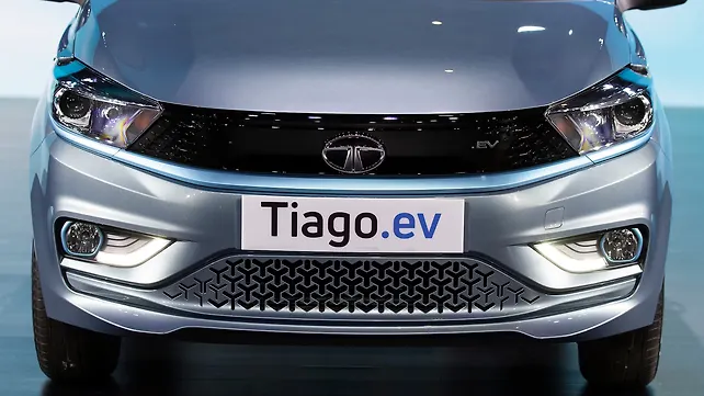 Tata Tiago EV Front View Tata Tiago EV Front View