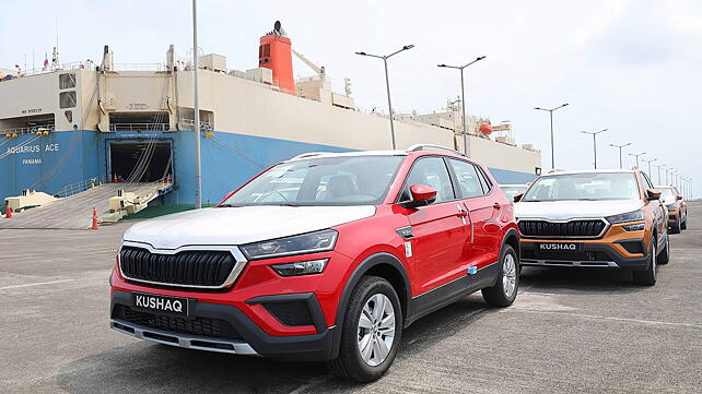 Kushaq is the first-ever locally-built Skoda model to be exported from India, and the first consignment is headed to Arab Gulf Cooperation Council (AGCC) countries