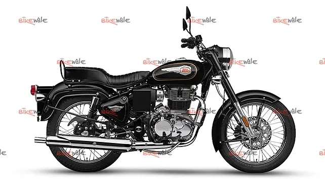 Royal Enfield Bullet 350 Right Side View Royal Enfield Bullet 350 Right Side View
