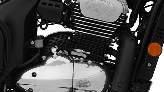 Jawa 42 Bobber Engine From Right