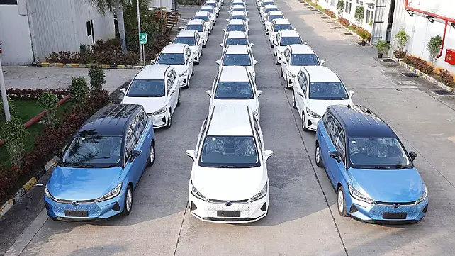 BYD Electric Cars ready To Be Dispatched BYD Electric Cars ready To Be Dispatched
