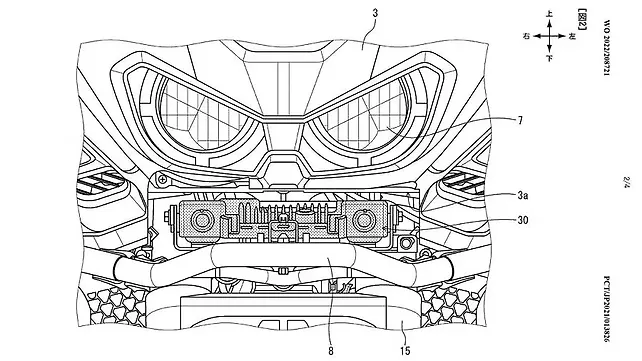 Honda Africa Twin Front View