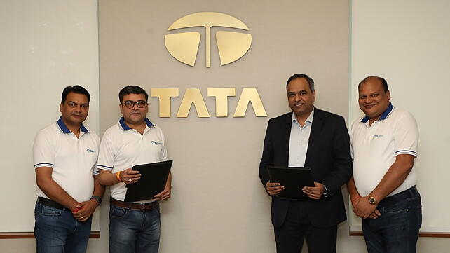 Officials from Tata Motors, and Evera