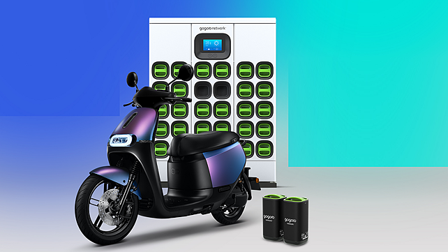 Gogoro Electric Scooter & Battery Swapping Station