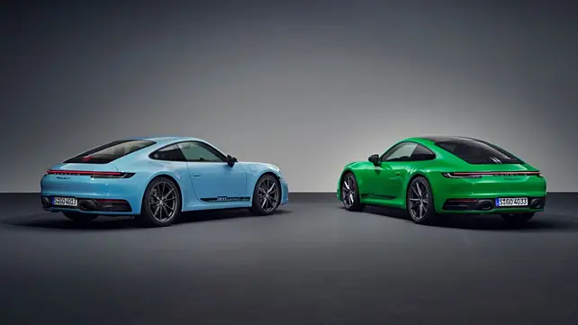 New Porsche 911 Carrera T revealed with seven-speed manual stick - CarWale