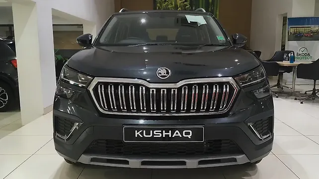 Skoda Kushaq Front View Skoda Kushaq Front View
