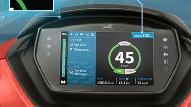 TVS iQube TFT / Instrument Cluster