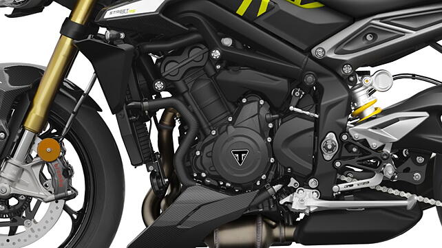 Triumph Street Triple RS Engine From Left