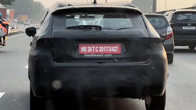 Maruti Suzuki Baleno Coupe SUV Rear View