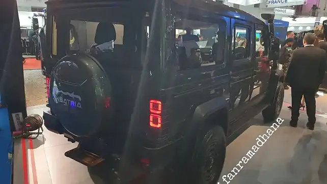 Force Motors Five-door Gurkha Right Rear Three Quarter