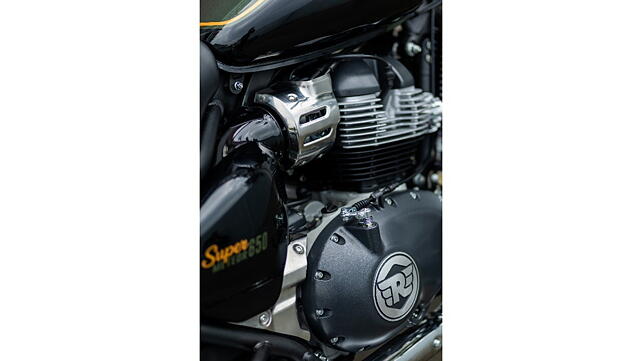 Royal Enfield Super Meteor 650 Engine From Right