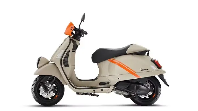 Vespa Left Side View Vespa Left Side View