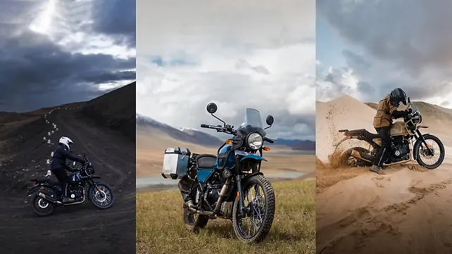 Royal Enfield Himalayan Front View Royal Enfield Himalayan Front View