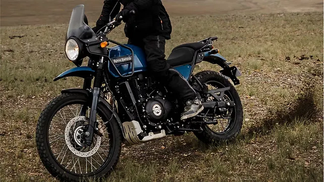Royal Enfield Himalayan Left Side View Royal Enfield Himalayan Left Side View