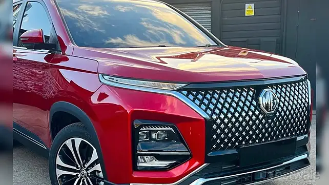 MG Hector Facelift Right Front Three Quarter MG Hector Facelift Right Front Three Quarter