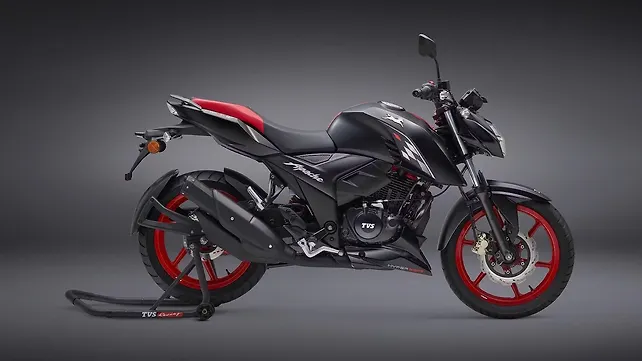 TVS Apache RTR 160 4V Right Side View TVS Apache RTR 160 4V Right Side View