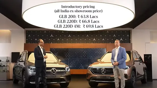 Mercedes-Benz GLB Front View Mercedes-Benz GLB Front View