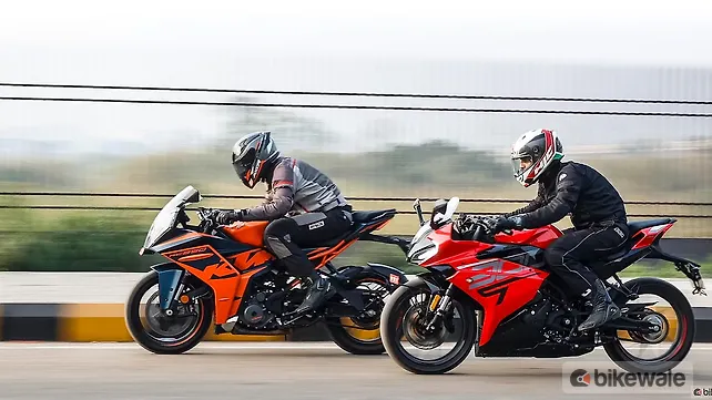KTM RC 390 Left Side View KTM RC 390 Left Side View