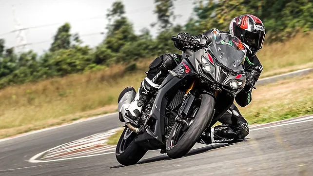 TVS Apache RR310 Right Side View TVS Apache RR310 Right Side View