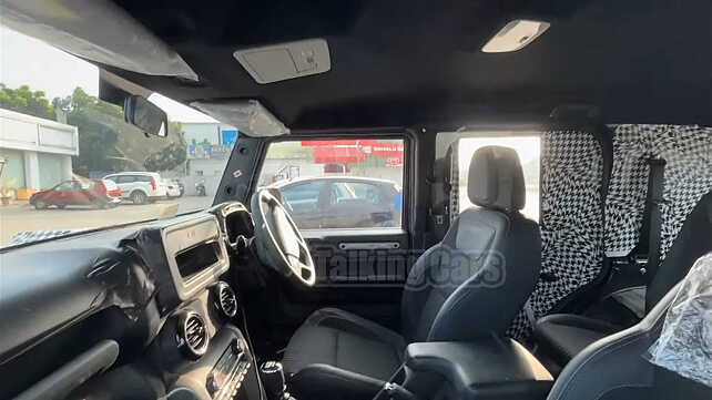 Mahindra Five-door Thar Dashboard