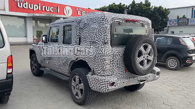 Mahindra Five-door Thar Left Rear Three Quarter