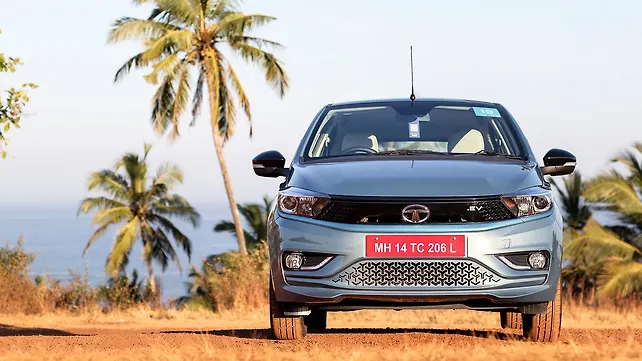 Tata Tiago EV Front View