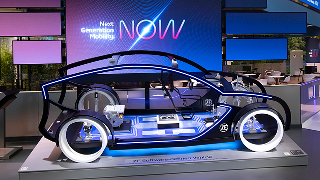 Software Defined Vehicle showcase by ZF