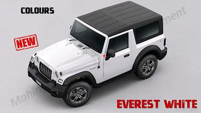 Mahindra Thar Left Front Three Quarter Mahindra Thar Left Front Three Quarter