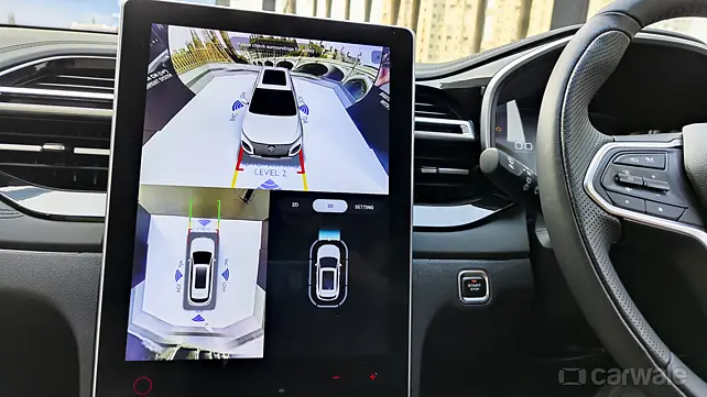 MG Hector Facelift 360-Degree Camera Control 360-Degree Camera Control