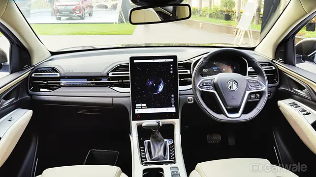 MG Hector Facelift Dashboard Dashboard