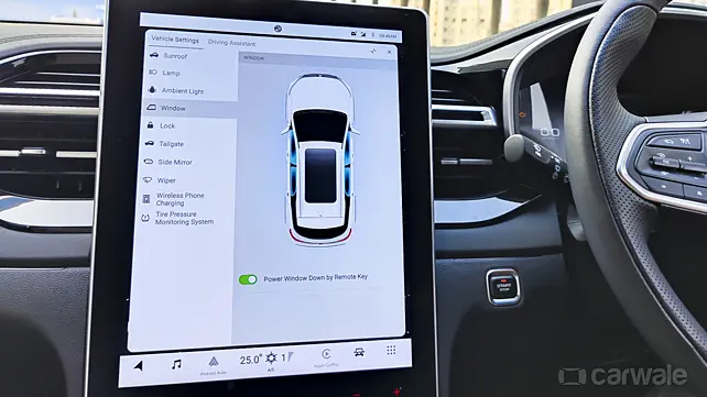 MG Hector Facelift Infotainment System Infotainment System