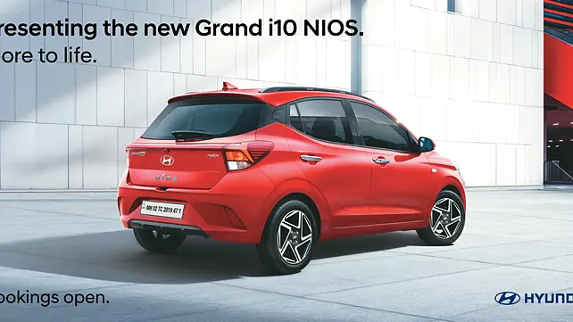 Hyundai Grand i10 Nios Facelift Right Rear Three Quarter Hyundai Grand i10 Nios Facelift Right Rear Three Quarter