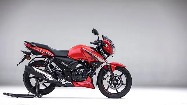 TVS Apache RTR 160 Right Side View TVS Apache RTR 160 Right Side View